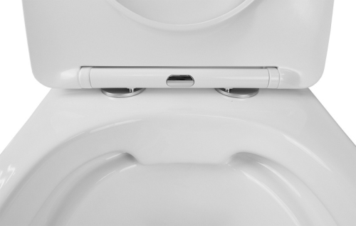 Унитаз подвесной безободковый Azario Grado AZ-0046 SP с сидением микролифт фото 5