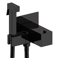 Термостатический смеситель с гигиеническим душем Gappo G7207-60 черный