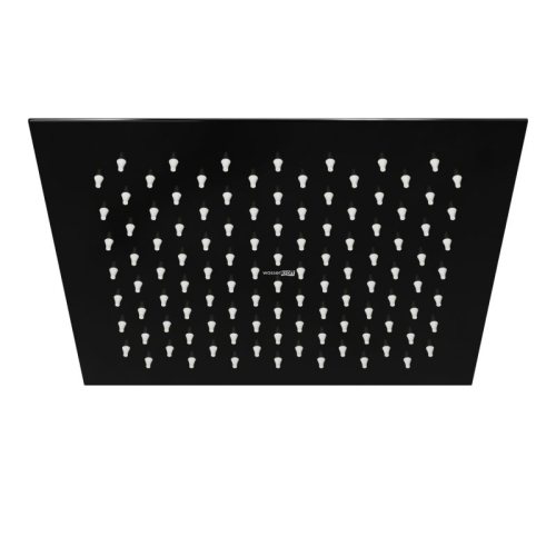 Верхняя душевая лейка Wasserkraft Glan A199 черный глянец