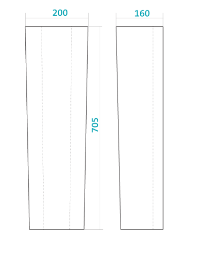 Пьедестал Santek для раковины Бореаль фото 4