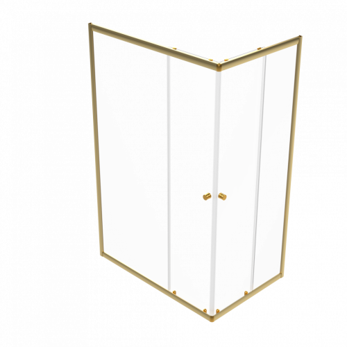 Душевое ограждение Triton Вента-Голд 120*80 прозрачное стекло фото 2