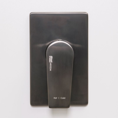 Встроенный смеситель для душа Wasserkraft Wiese 8451 оружейная сталь фото 2