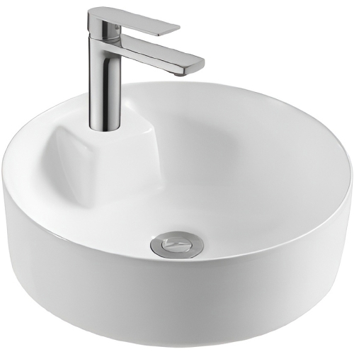 Раковина накладная Aquatek Европа AQ5212-MW 40,5*40,5*14 белый матовый