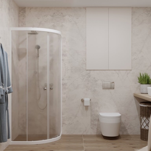 Душевое ограждение Triton Ультра 80*80, 90*90, 100*100 прозрачное стекло фото 3