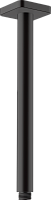 Кронштейн для верхнего душа 300мм Hansgrohe Vernis Shape 26407670 черный матовый (с потолка)