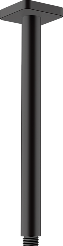 Кронштейн для верхнего душа 300мм Hansgrohe Vernis Shape 26407670 черный матовый (с потолка)