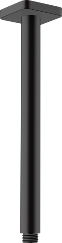 Кронштейн для верхнего душа 300мм Hansgrohe Vernis Shape 26407670 черный матовый (с потолка)