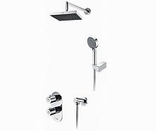Встроенный смеситель для ванны на 2 положения Wasserkraft A16028 Thermo (душевой комплект) хром
