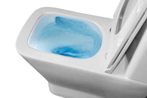 Унитаз напольный безободковый, смыв Торнадо Azario Joy AZ-2168-UQ3 с сидением микролифт фото 9