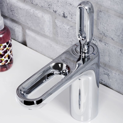 Смеситель для умывальника Wasserkraft Kammel 1803 хром фото 3