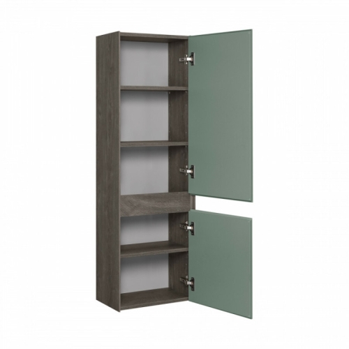 Пенал подвесной Aquaton Форест 40 Дуб Рошелье/Сумеречный голубой фото 2