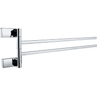 Полотенцедержатель двойной "рога" Haiba HB8812 хром