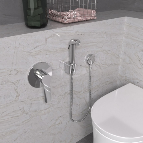 Смеситель скрытого монтажа Paini Arena 92CR6902SFTLMKM круглый, хром фото 2