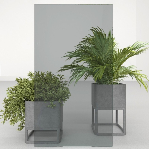 Душевое ограждение Triton Грей 90*90 стекло тонированое фото 4