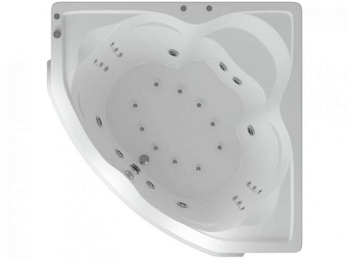 Ванна Aquatek Сириус пневматическое управление 164*164 гидромассажная
