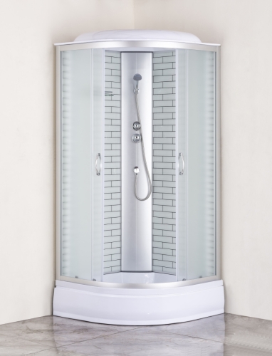 Душевая кабина Loranto CS-6610-25FW 100 100*100 средний поддон фото 2