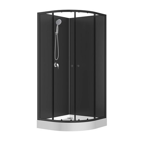 Душевая кабина Loranto CS-21800BP-100 100*100, низкий поддон