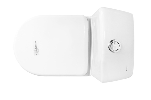 Унитаз напольный Sanita Аттика Стандарт с сидением полипропилен фото 4