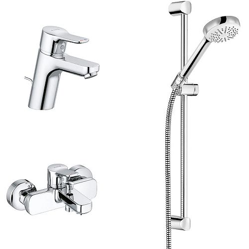 Набор смесителей для ванны Kludi PURE&EASY 3in1
