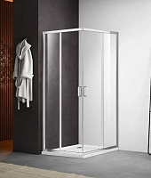 Душевой угол Aquatek AQ ARI KV 08020CH (09020, 10020) 80*80, 90*90, 100*100 профиль хром