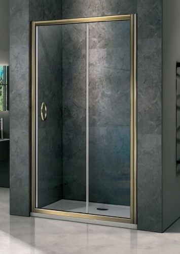 Душевая дверь Bas JAZZ GOLD WTW 110 120 130 140 золото