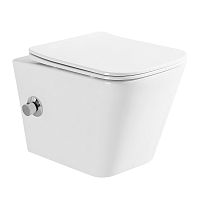 Унитаз подвесной безободковый с функцией биде Azario Hugo AZ-10007