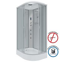 Душевая кабина Niagara Классик NG-3312-14LF 120*80*215 низкий поддон(13см),стекло матовое