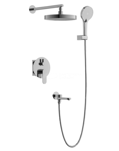 Душевая система скрытого монтажа Belz B80713 хром