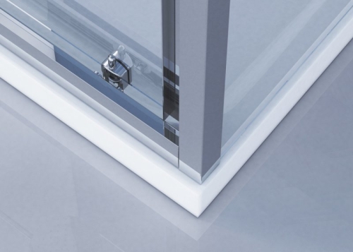 Душевой уголок Bel Bagno Due-AH-1 120*80, 120*90 стекло прозрачное фото 2