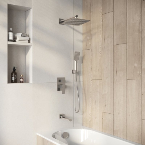 Душевая система скрытого монтажа Grossman Style 501.K35.05.120 брашированный никель фото 3