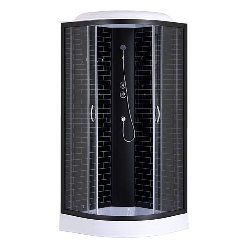 Душевая кабина Loranto CS669013GB90 90*90, низкий поддон