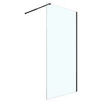 Душевая перегородка Loranto Walk-in CS-W04B 90, 100, 120*200 профиль черный