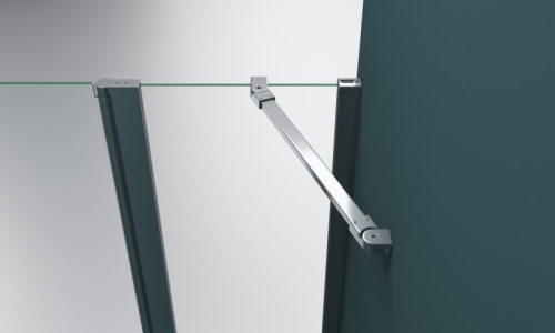 Душевая дверь Bel Bagno Etna-B-12 80, 90, 100, 120 стекло прозрачное фото 4