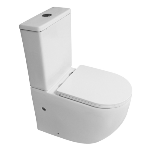 Унитаз напольный безободковый Azario Blanco AZ-T003B-R фото 2