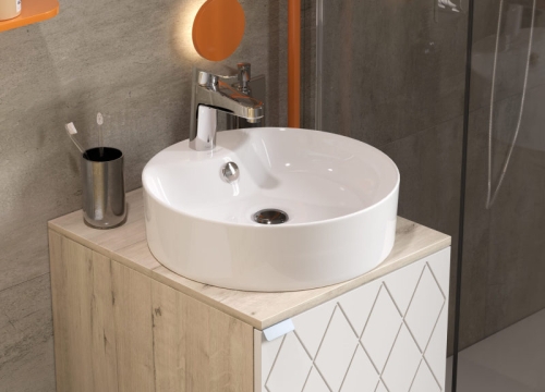 Раковина накладная Sanita Luxe Best Shelf 43 фото 2