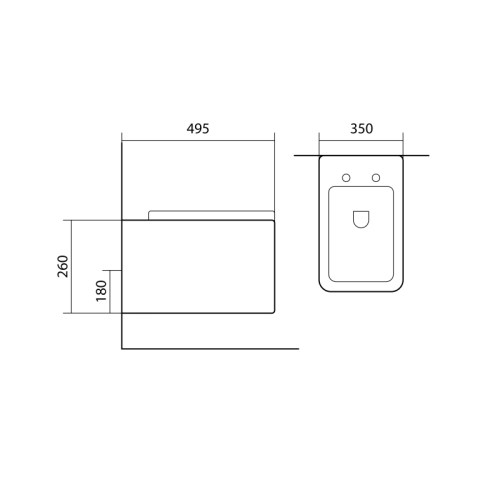 Унитаз подвесной безободковый Aquatek Либра AQ1148N-00 сиденье с м/л фото 2