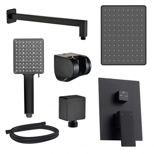 Душевой комплект со встроенным смесителем Swedbe Platta 5555B