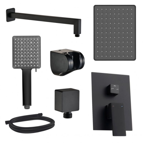 Душевой комплект со встроенным смесителем Swedbe Platta 5555B