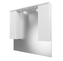 Зеркало-шкаф Мирсант Next 100 2 ящика