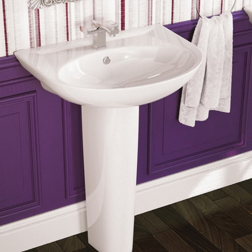 Раковина Sanita Luxe Classic 64,5, белая фото 3