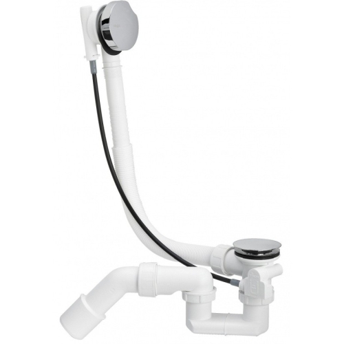 Слив-перелив Viega Simplex 285357 для ванны полуавтомат