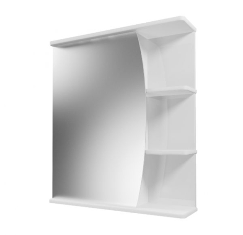 Зеркало-шкаф Mirsant Фарида 20 55, 60 левый