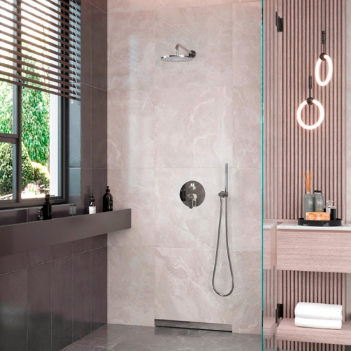 Душевой комплект Berges Ventas 2R 073003, хром фото 6