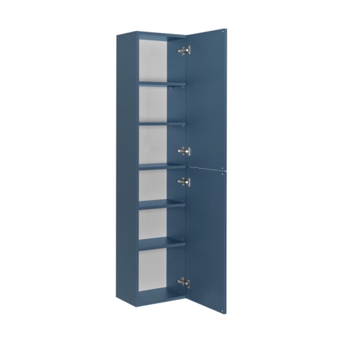 Пенал подвесной Roca Domi 35 синий матовый фото 2