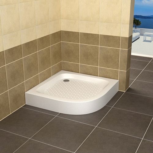 Душевой поддон полукруглый RGW 80*80, 90*90  LUX/TN-P