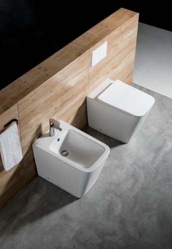 Унитаз приставной Aquatek ЛИБРА New AQ1908N-00 безободковый тонкое сиденье с доводчиком фото 3