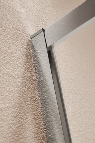 Душевое ограждение Cezares ECO-O-RH-2 100*80, 120*80 стекло прозрачное, матовое фото 3