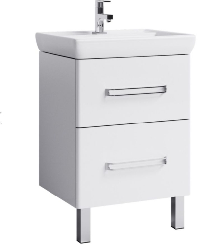 Тумба с умывальником Aqwella  Neo 60 70 80 напольная белая