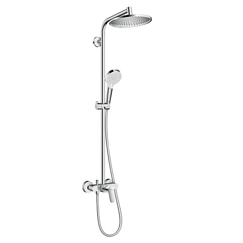 Душевая система Hansgrohe CROMETTA S 240 1jet Showerpipe 27269000 хром