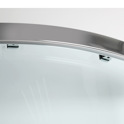 Душевой угол Wasserkraft Main 41S 90*90, 100*100 стекло прозрачное фото 6